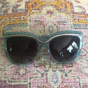 Jimmy Choo Swarovski Crystal Sunglasses